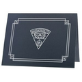 Certificate Stock Foil Logo/Company Name Folders (9"x12")